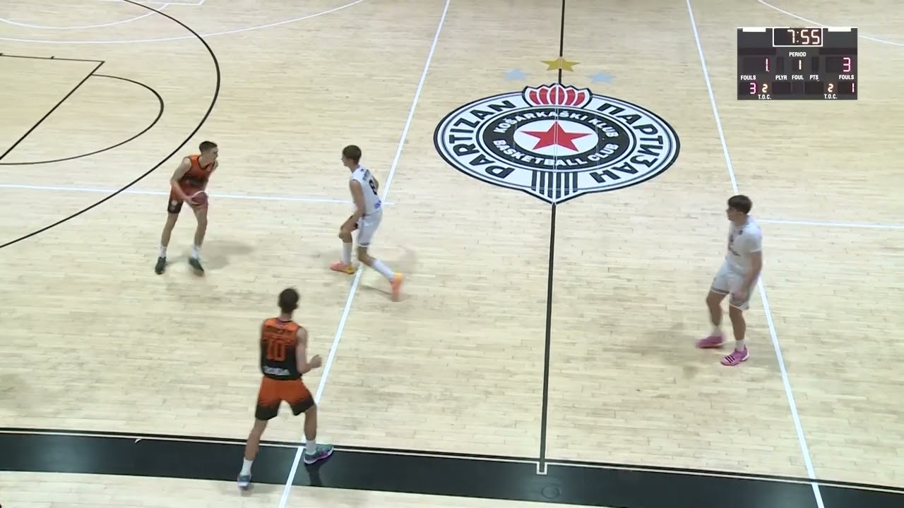 Kvalifikacije za Kadetsku ligu Srbije: Partizan - Dinamik 93:89 (29.09.2024.)