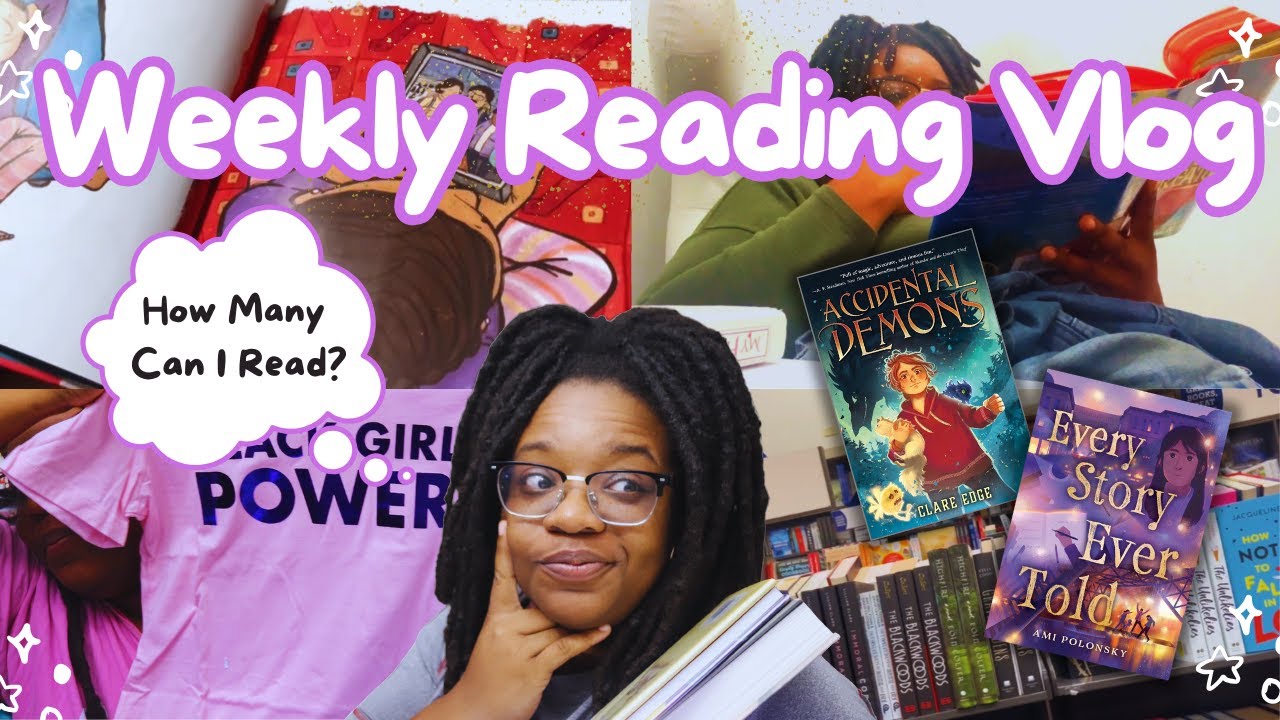 72 Hour Middle Grade Reading Challenge | Weekly Reading Vlog