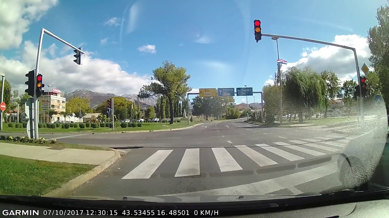 DRIVE #002: Solin-Dugopolje-Šestanovac-Zagvozd (Croatia) (timelapse 4x) *Read Description*