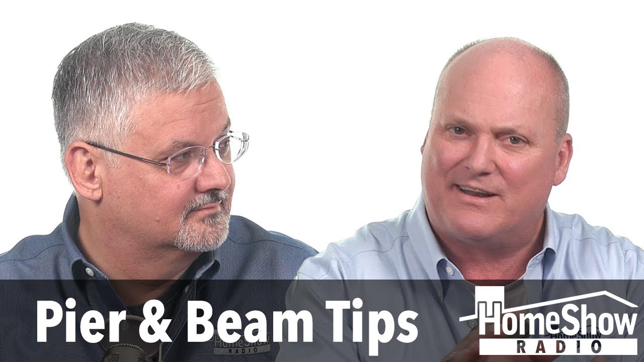 What's the right way to construct a pier and beam foundation?