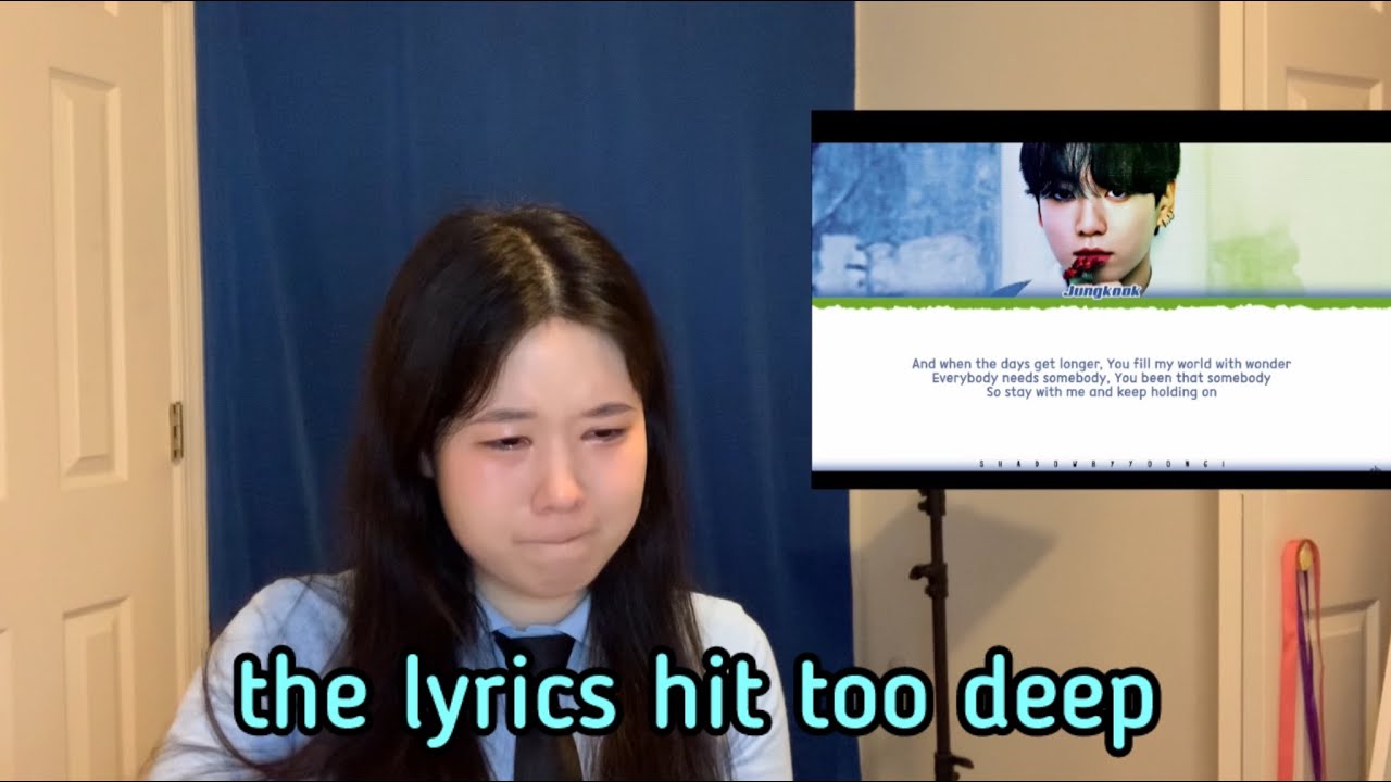 BTS Jungkook 'Never Let Go' Audio & Lyric Video - Reaction