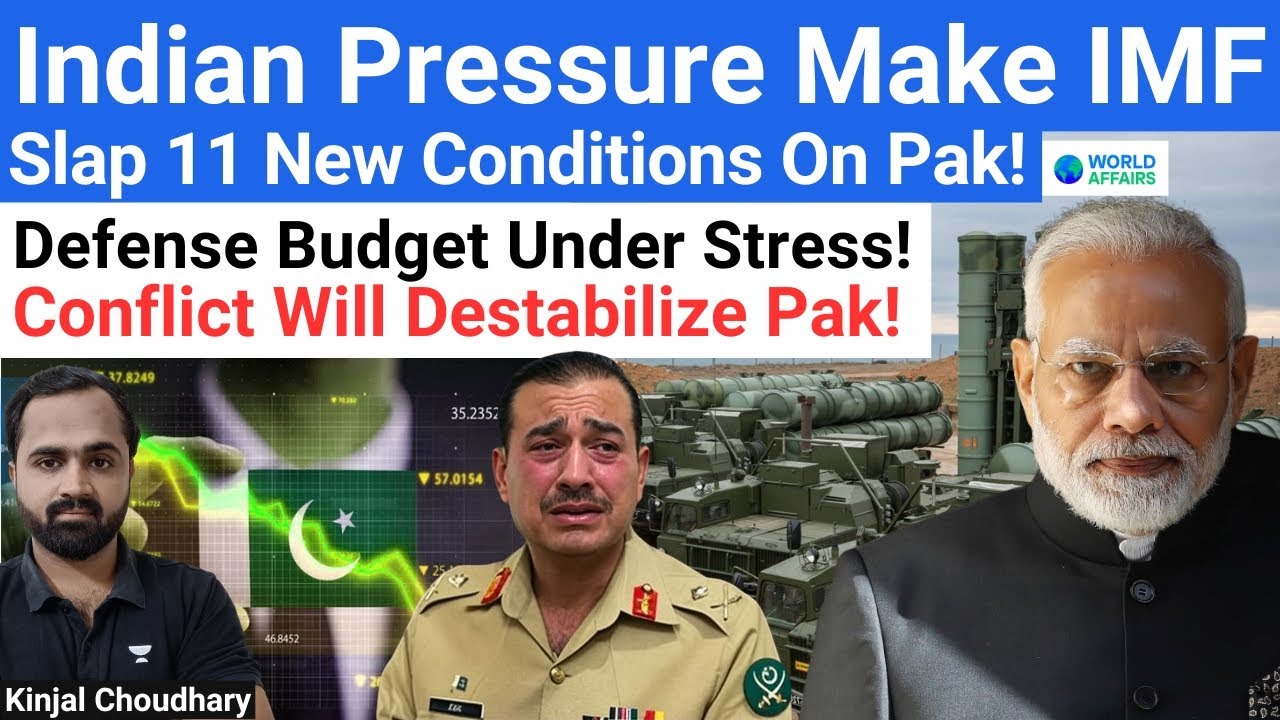 IMF Warns Pakistan On War With India! 11 New Conditions To Hit Defence Spending! Op Sindoor! Kinjal