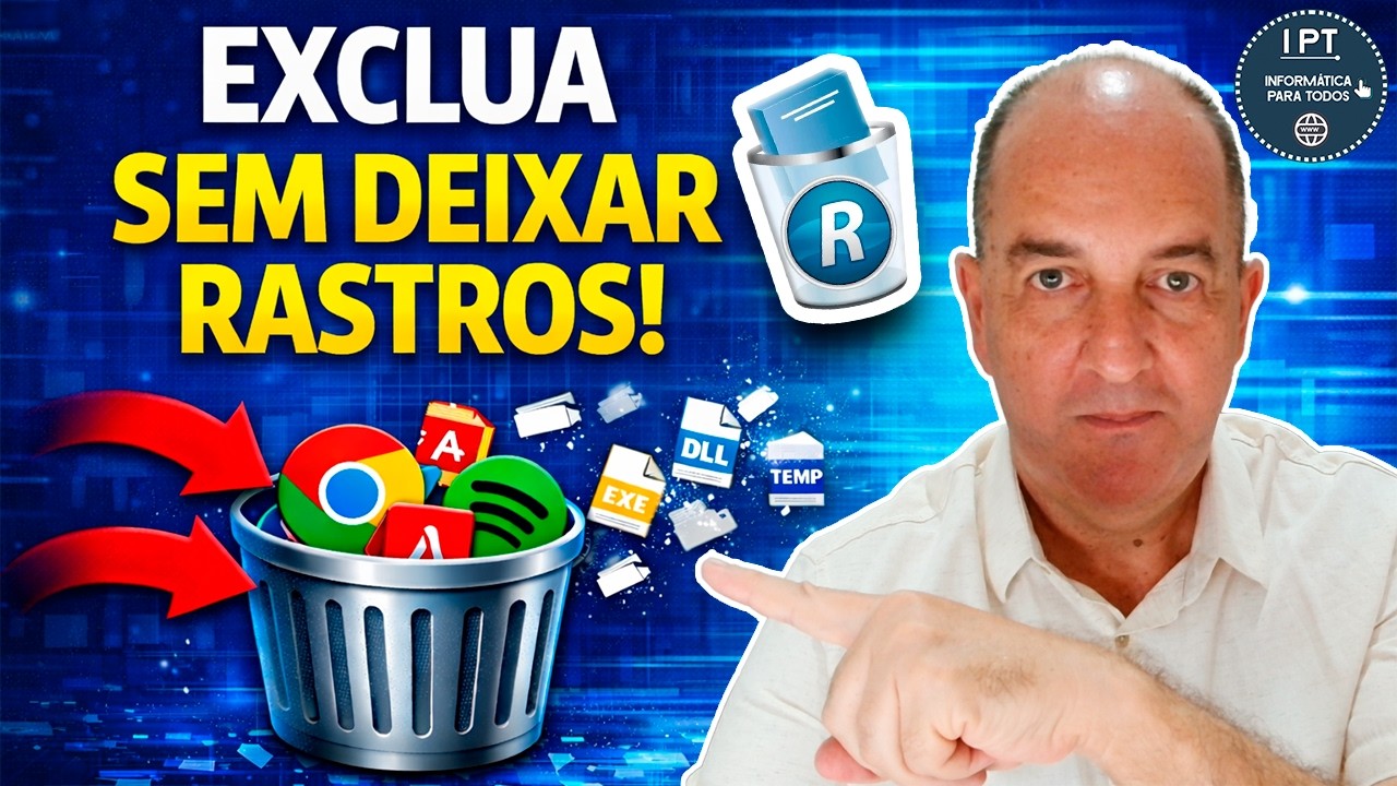 Como DESINSTALAR TOTALMENTE QUALQUER PROGRAMA no WINDOWS Sem Deixar Rastros