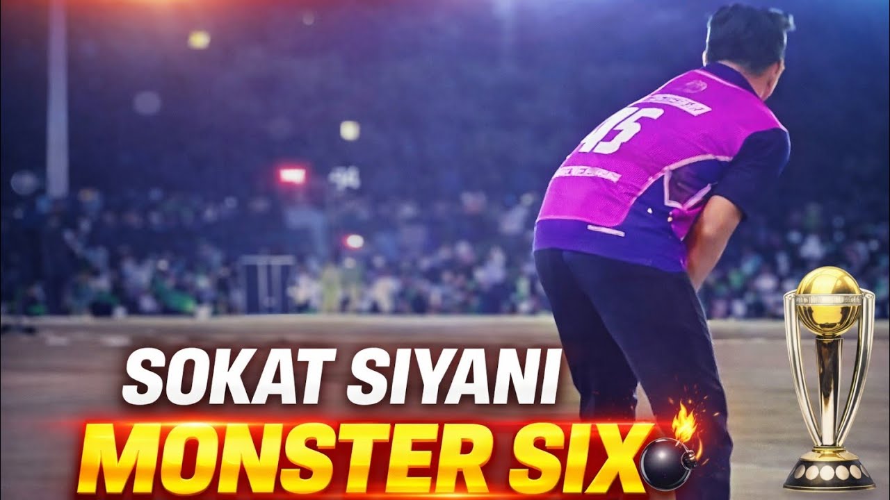 Sokat Siyani Best Six 🔥 | Barmer Cricket Ka King 👑 | Powerful Hitting Highlights 