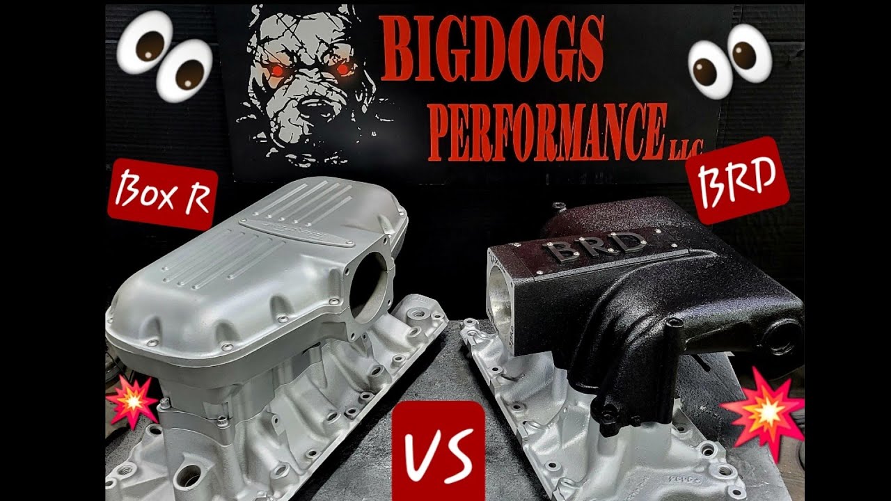 TFS SBF BOX R vs Bigdogs Performance BRD Explorer GT40 manifold 😯