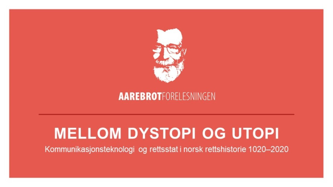 Aarebrotforelesningen 2020
