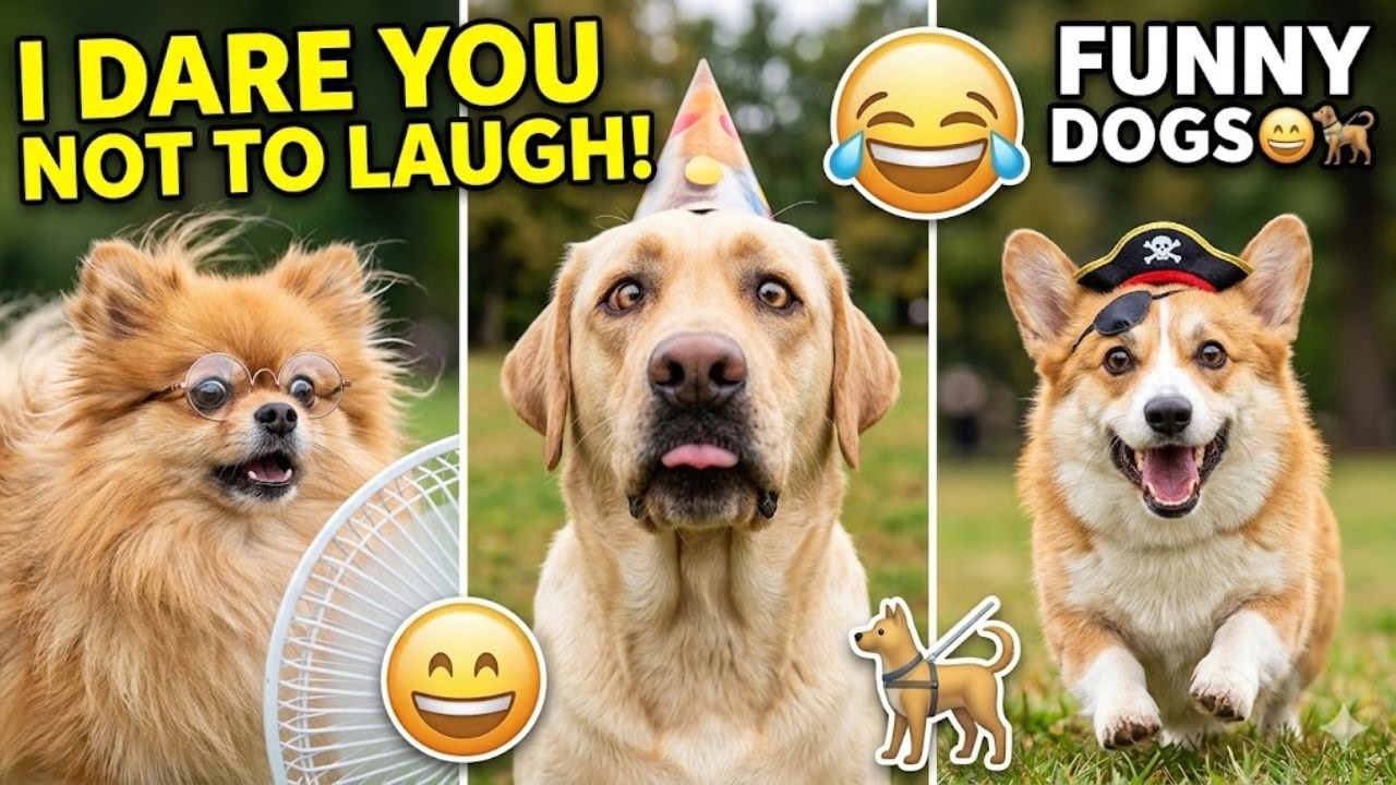 I dare you not to LAUGH at these FUNNY DOGS 😁🦮 - Best Funny Animals Videos