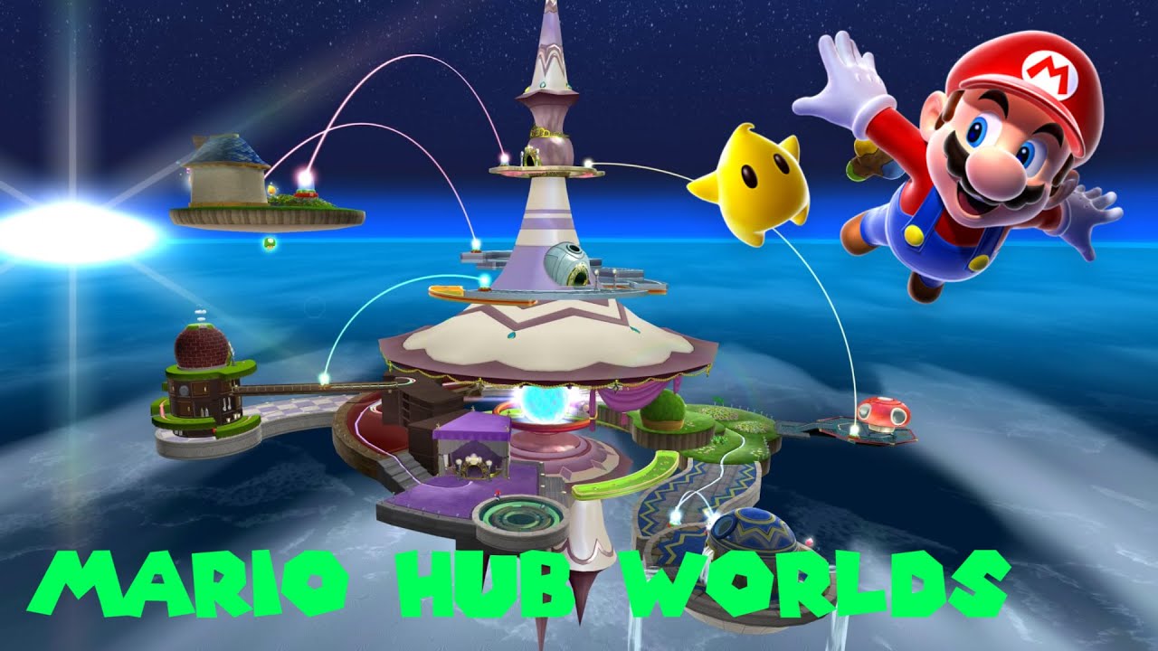 Evolution of Hub Worlds in 3D Mario Games (50 Subscribers Special!)