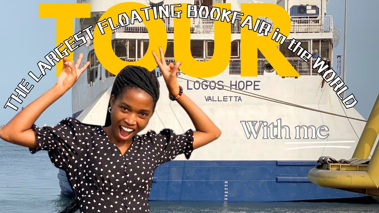 Let’s tour the LARGEST FLOATING BOOK FAIR IN THE WORLD| LOGOS HOPE In GHANA 🇬🇭
