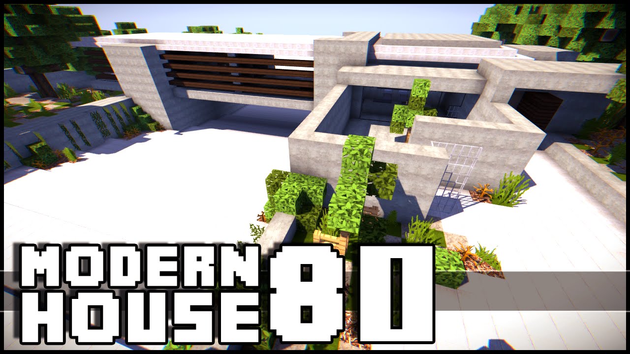 Minecraft - Modern House 80