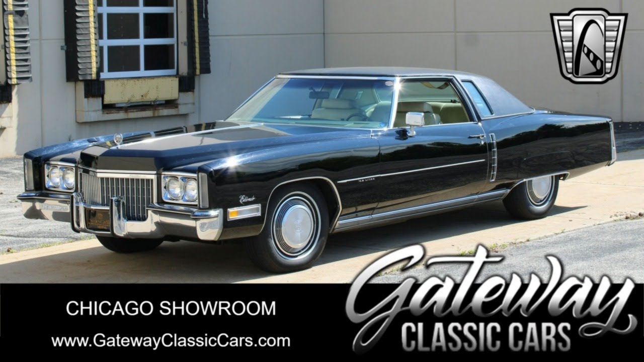 1972 Cadillac Eldorado #2568 Gateway Classic Cars Chicago