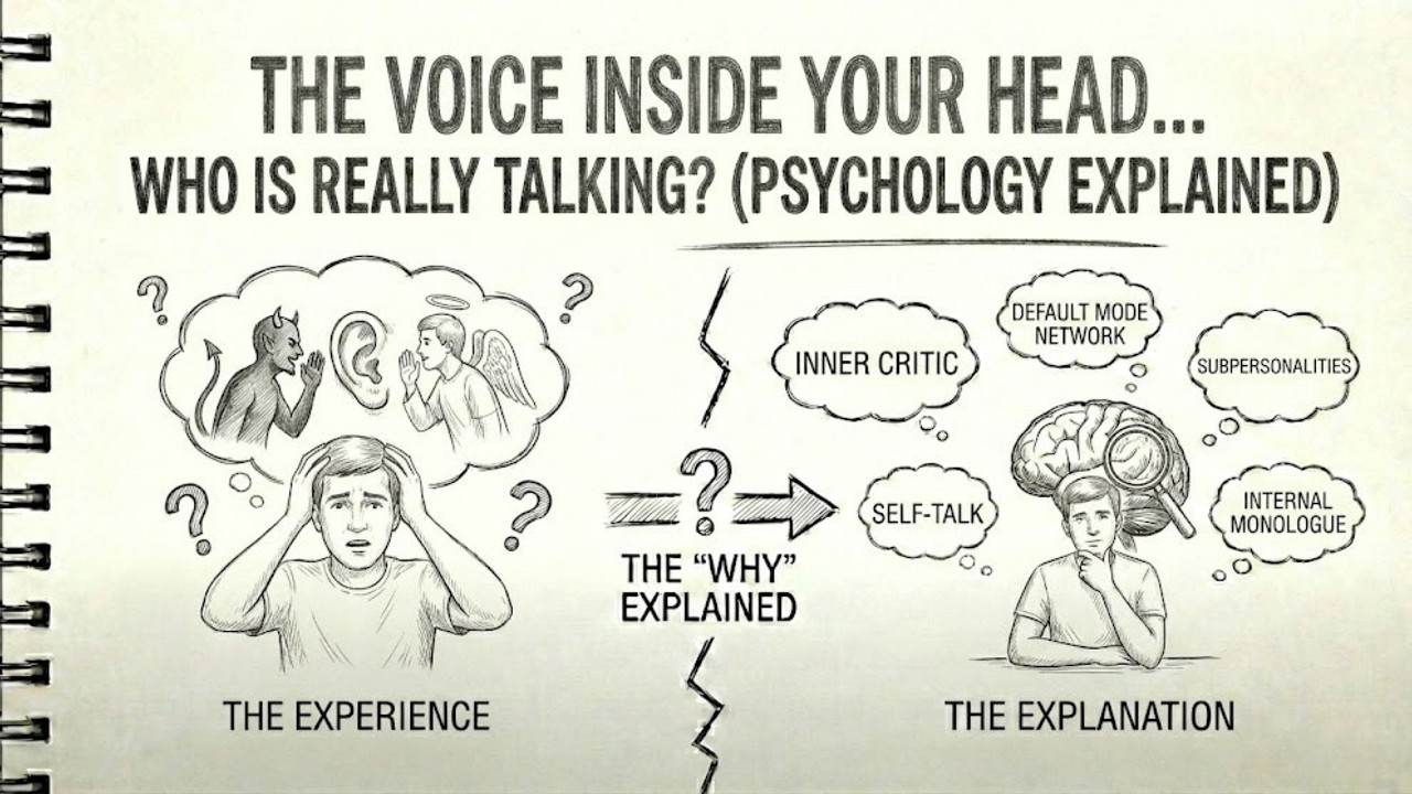 The Voice Inside Your Head… Who Is Really Talking? (Psychology Explained)