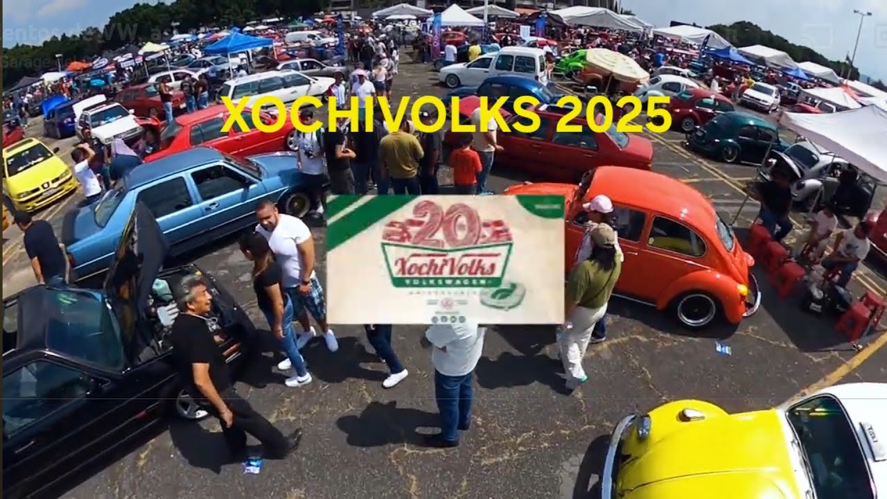 Cientos de VW, así se vivió el Xochivolks 2025