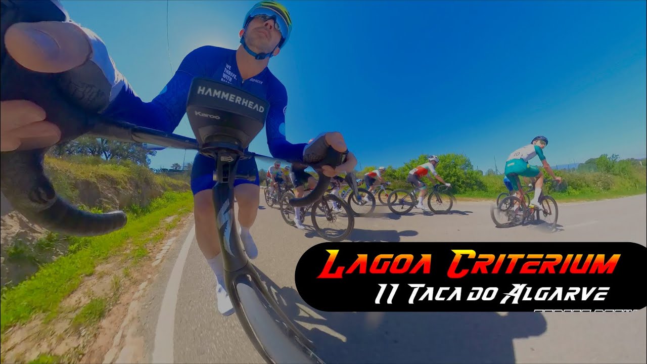 My First Road Cycling Elite Crit Race In Lagoa Portugal. Smash Fest! 
