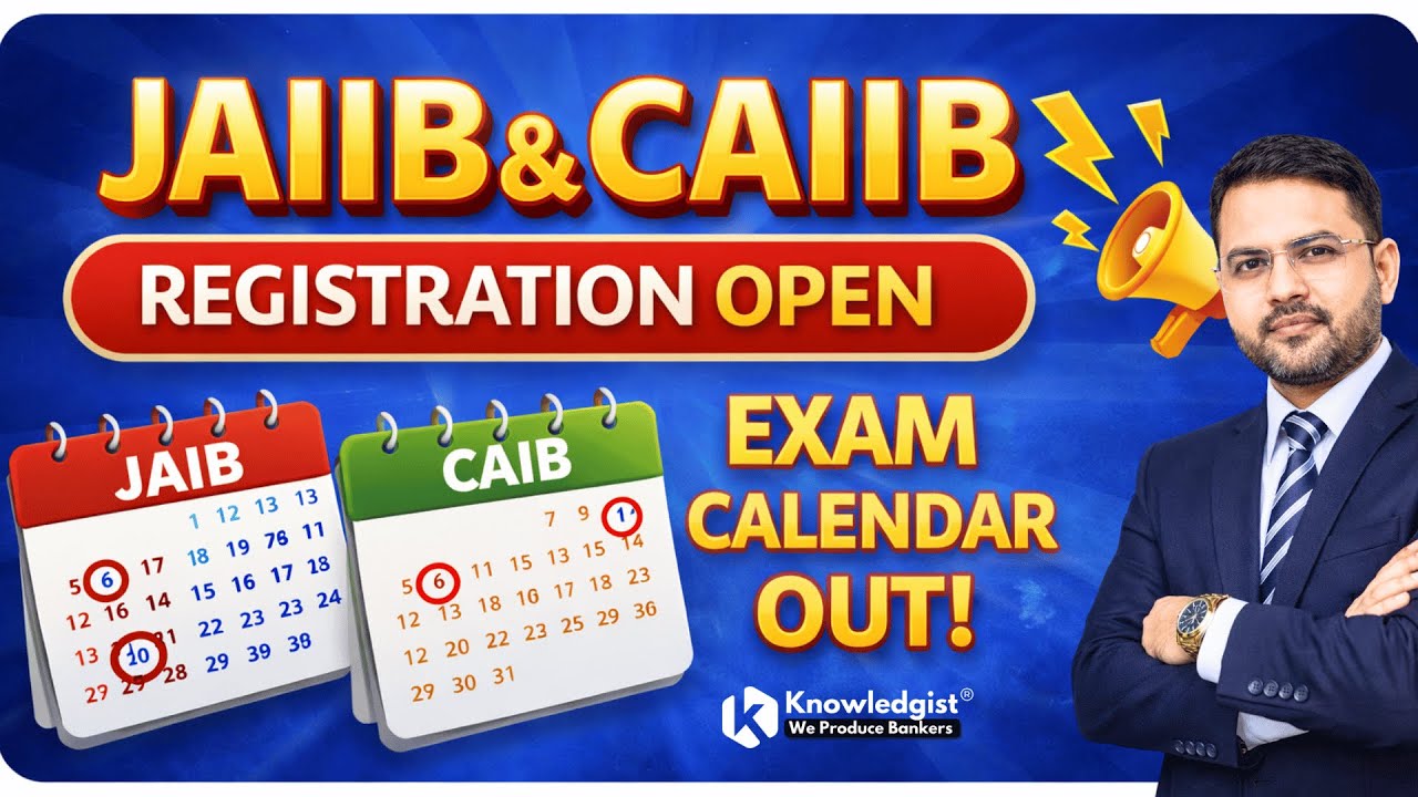 JAIIB & CAIIB Exam Registration Open |  Calender Out |  Fill Now Before Negative Marking Inroduced