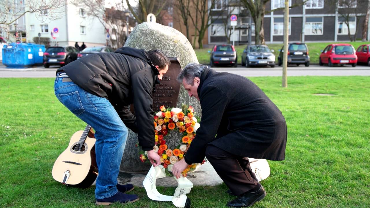 Gedenken an   Sinti und Roma aus Koblenz