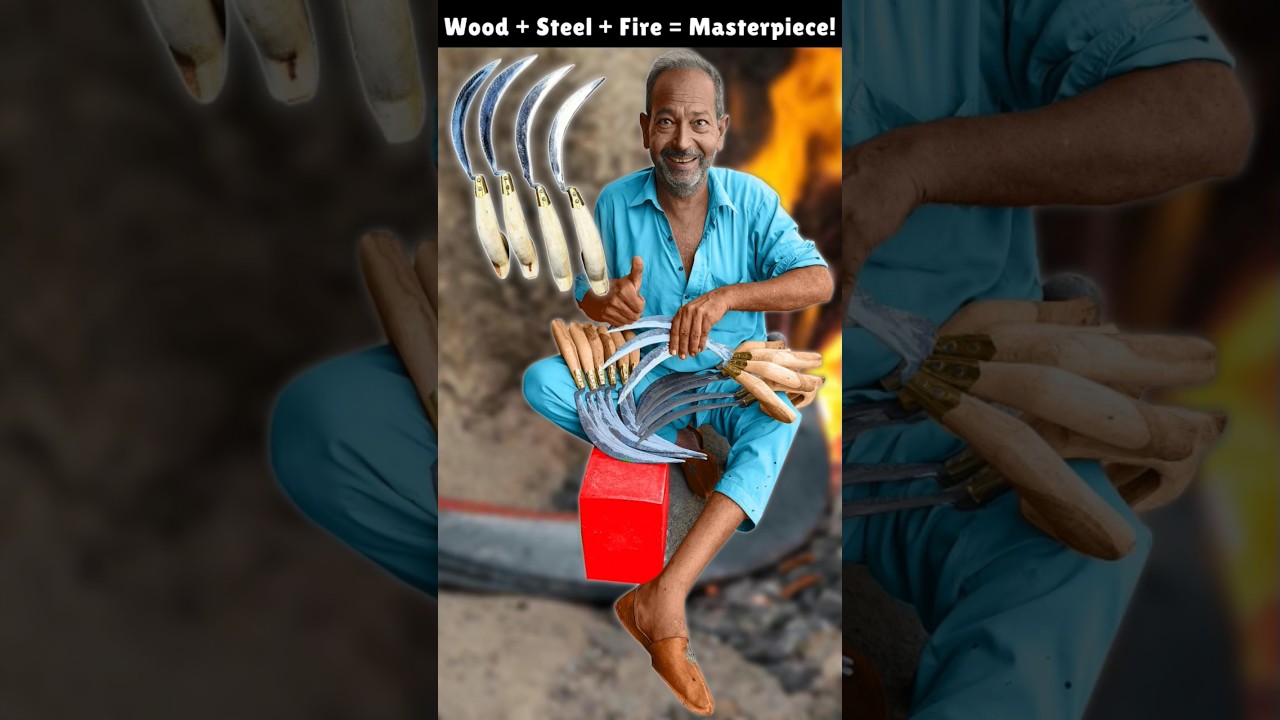 Traditional Sickle Making – How Forging Works! 