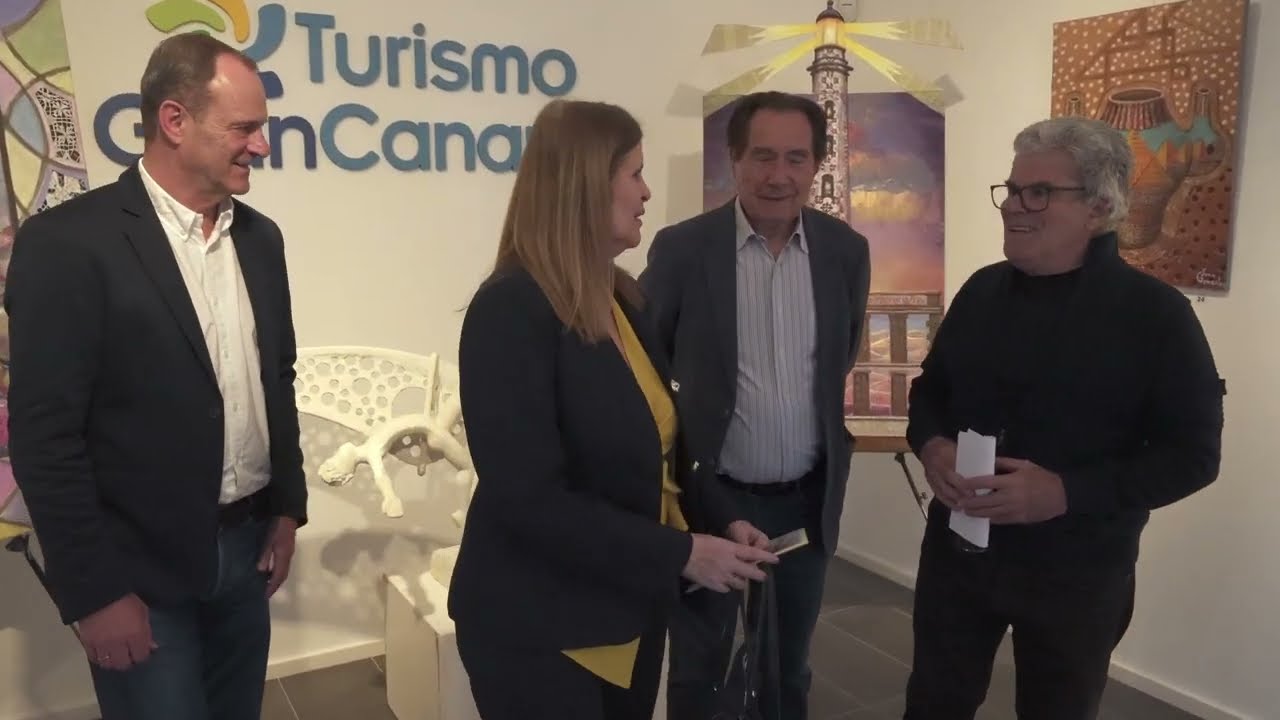 NOTICIA  JUAN GONZÁLEZ EXPONE EN SAN BARTOLOMÉ DE TIRAJANA 11 03 26