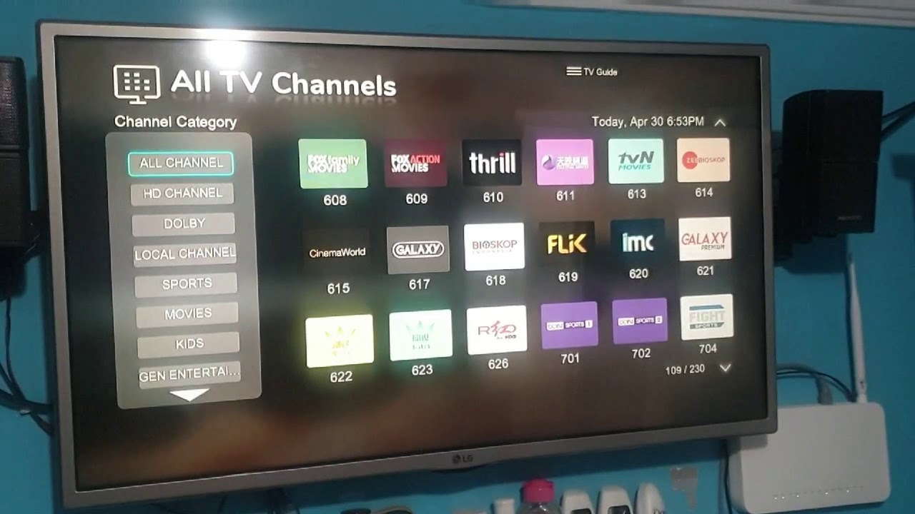 UseetV OPEN ALL CHANNEL + APLIKASI