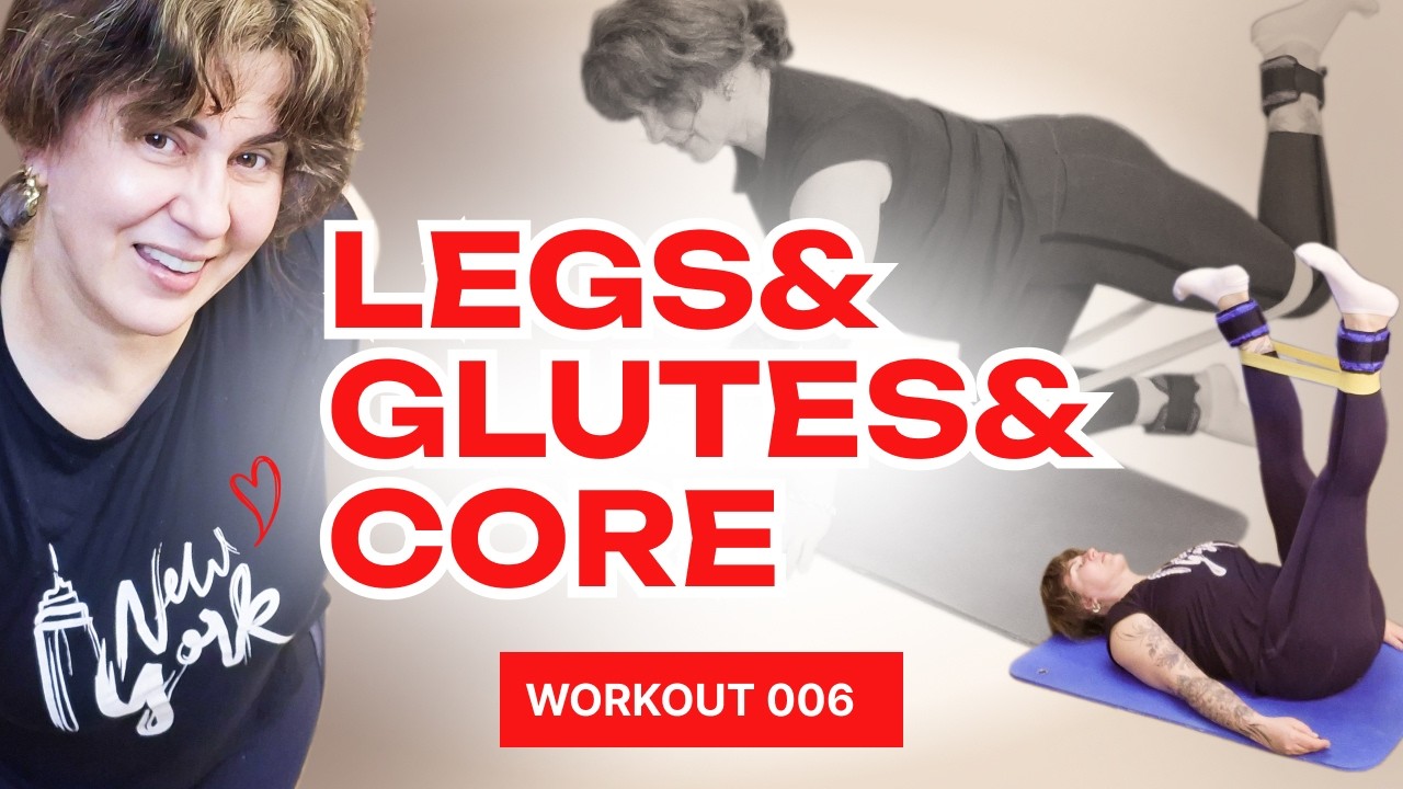 Legs, Glutes & Abs | 30 Minutes  | WORKOUT 006