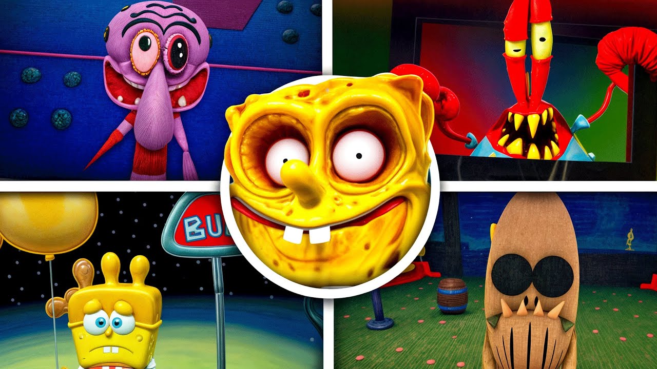 SpongeBob [HORROR] - FULL GAME Walkthrough & Ending (Roblox Showcase)