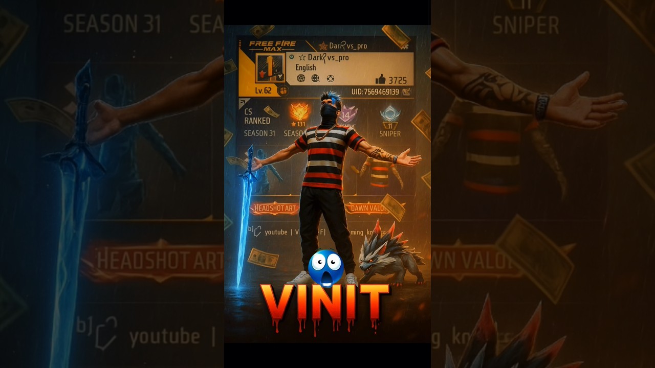 Free fire 3D profile editz 🥶 with 🫴🏻 chatgpt comment for tutorial 🥵 #freefire #shorts  #shortsfeed
