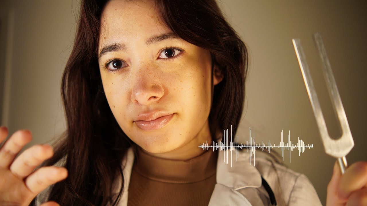 ASMR Gentle Cranial Nerve Exam Roleplay👩‍⚕️ (binaural 4k attention)