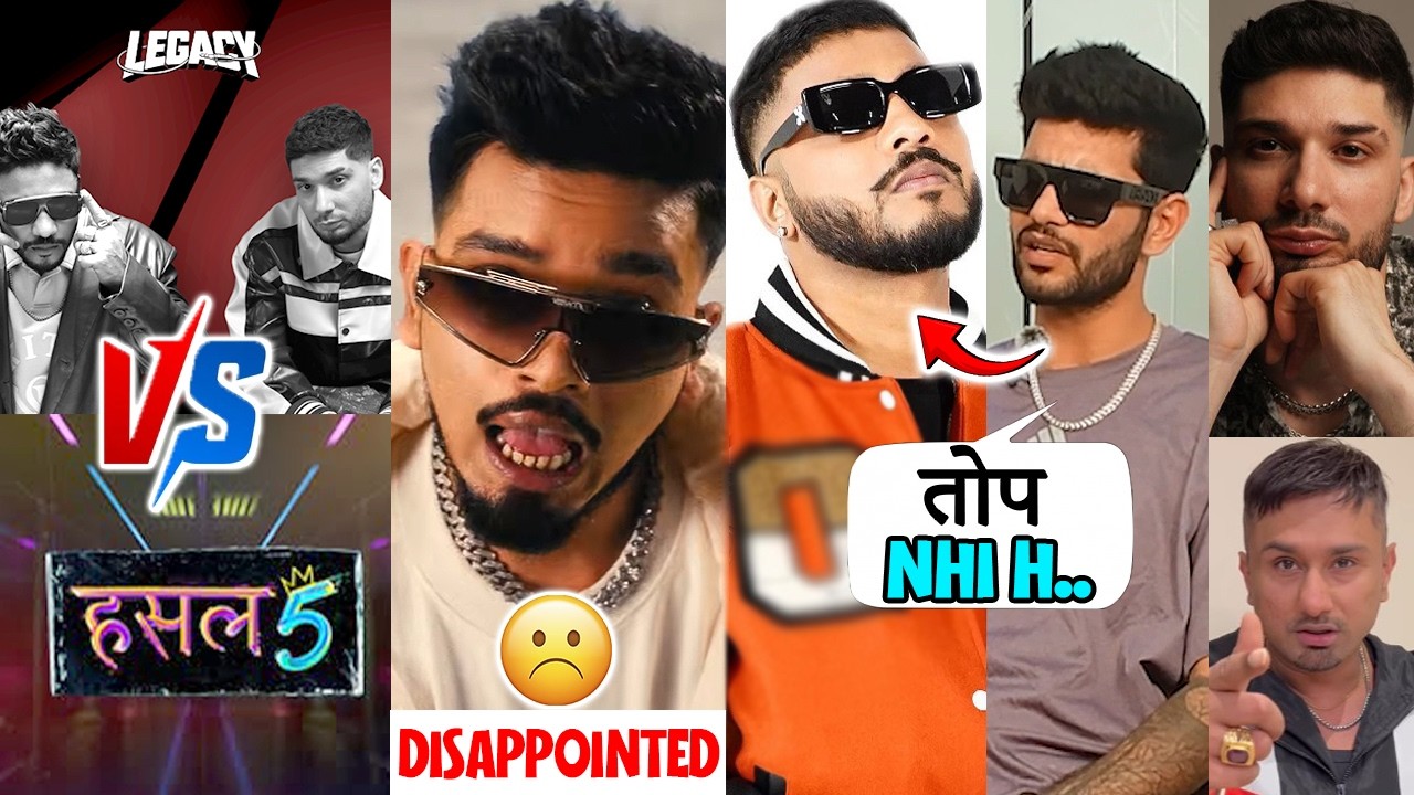 LEGACY VS HUSTLE 5💀, PARADOX DISAPPOINTED⁉️BHAGAT ON RAFTAAR, KR$NA, HONEY SINGH, IKKA, BELLA