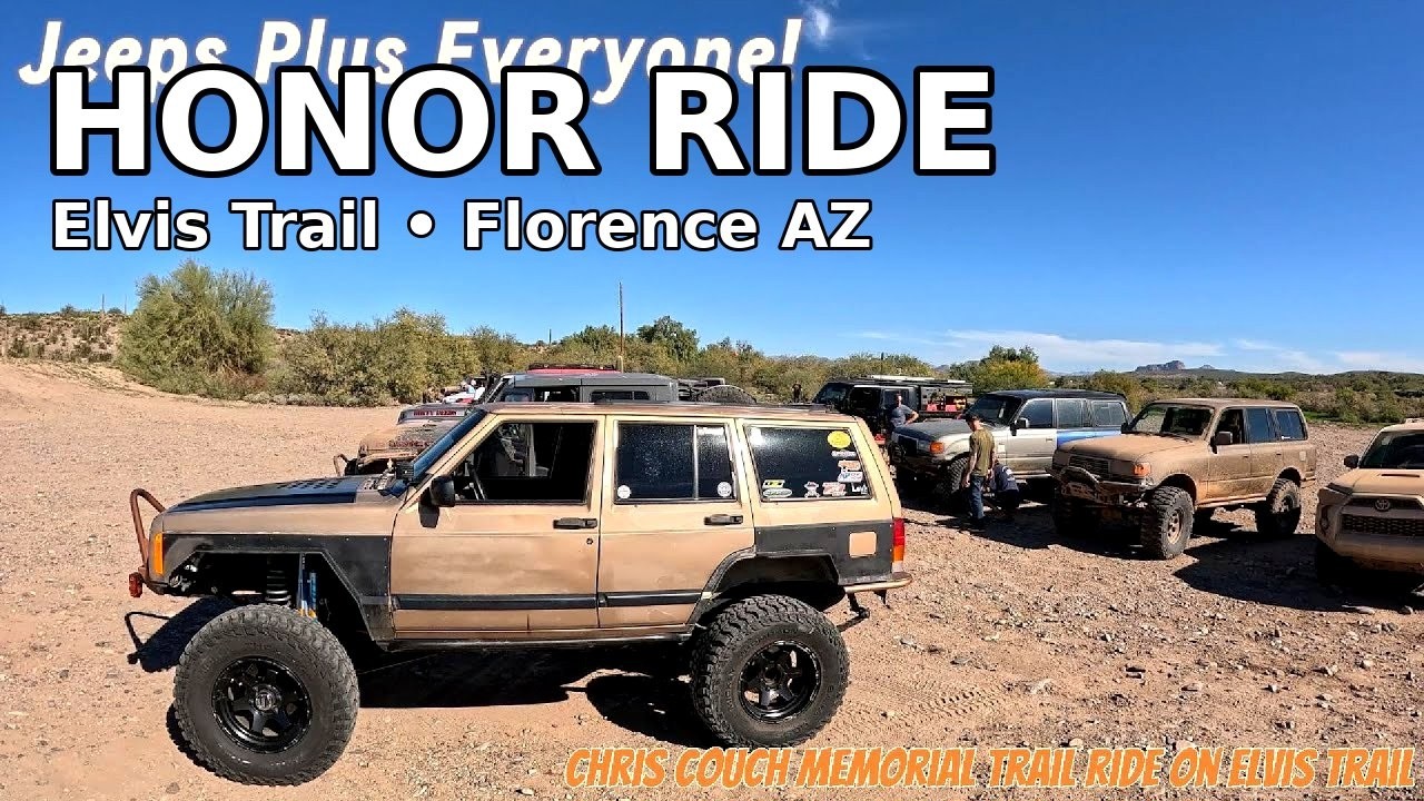 Chris Couch Memorial Trail Ride: Jeeps Plus Everyone