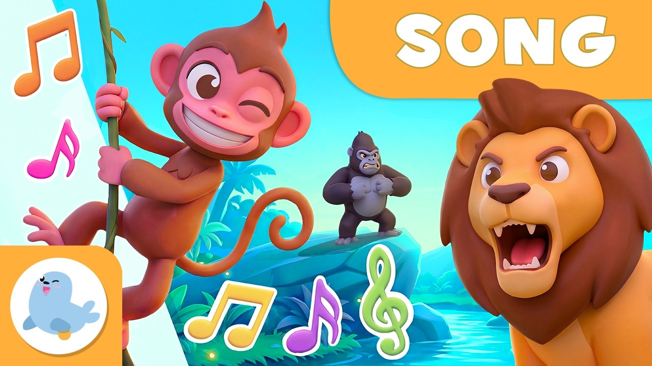 WILD ANIMALS SONG for Kids 🦁🐘 The Wild Inside of You 🦒🐒