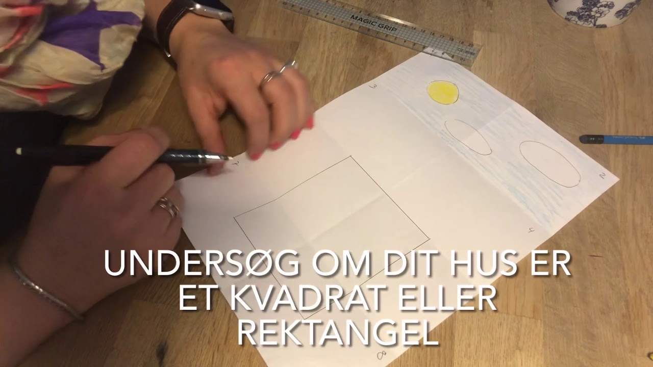 Tegn et matematik hus