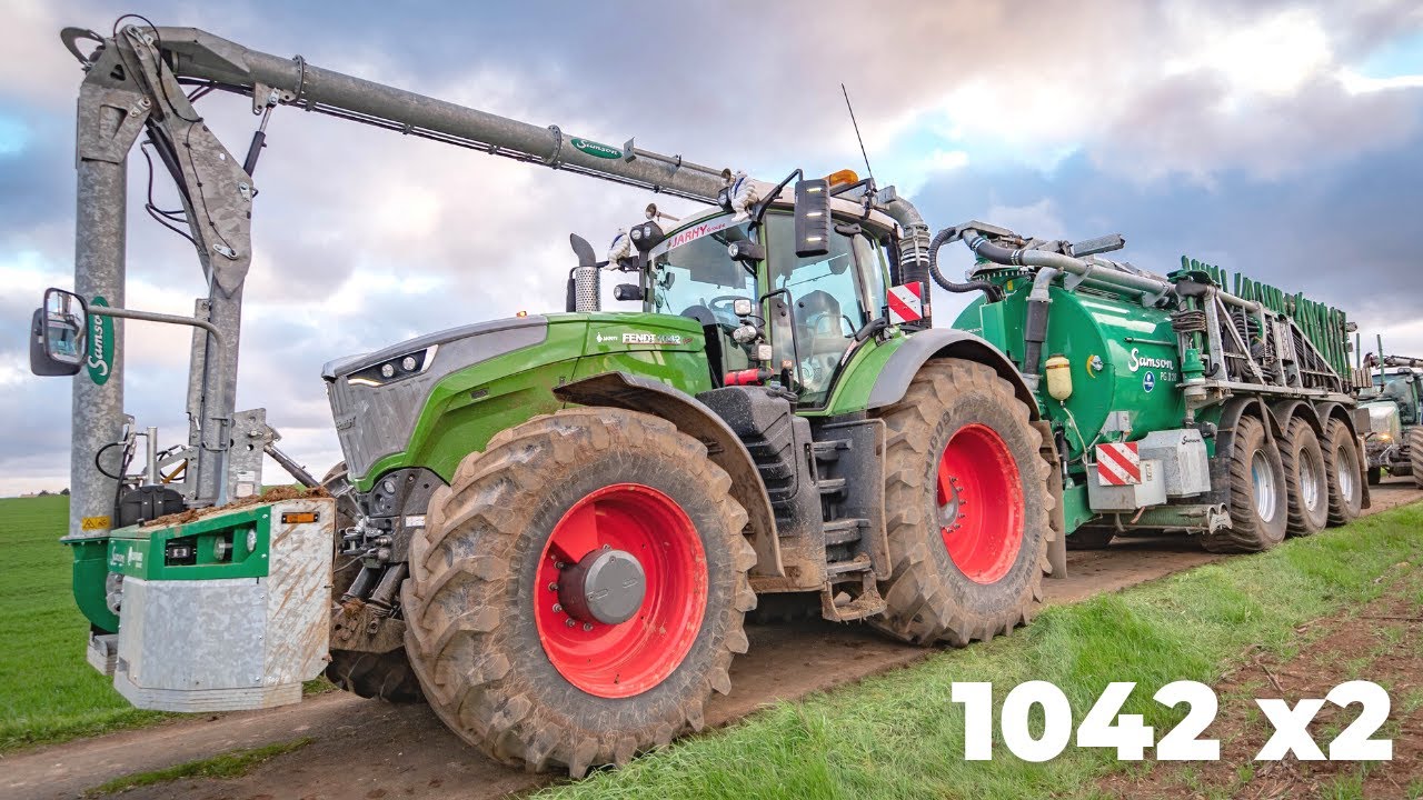 😱 BIG SLURRY IN FRANCE 2021 - 2X FENDT 1042 (ETA Guilloteau)