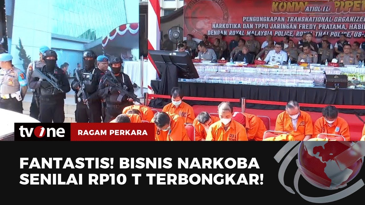 Polisi Ungkap Jaringan Narkoba Internasional Terbesar Senilai 10 Triliun Rupiah | tvOne