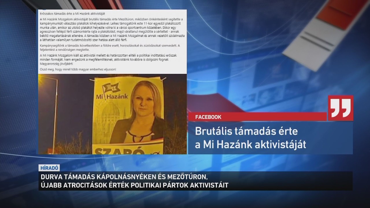 Durva támadás Kápolnásnyéken