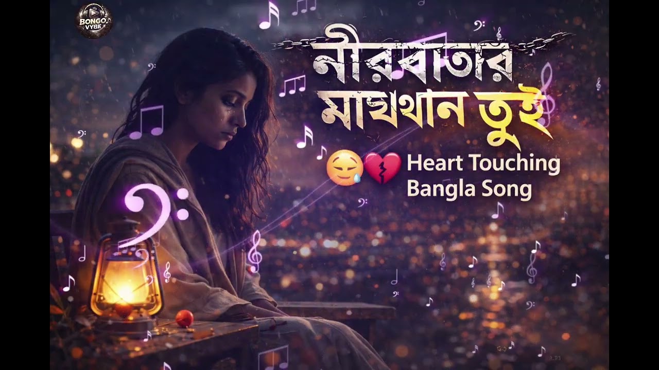 নীরবতার মাঝখানে তুই 😔 | Ekla Raat Bengali Sad Song | Broken Heart Song 2026