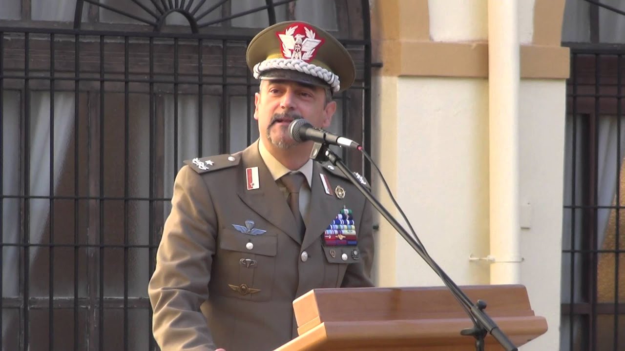 AVVICENDAMENTO AL RCST BRIGATA SASSARI - DISCORSO GEN. SCOPIGNO - LIVE