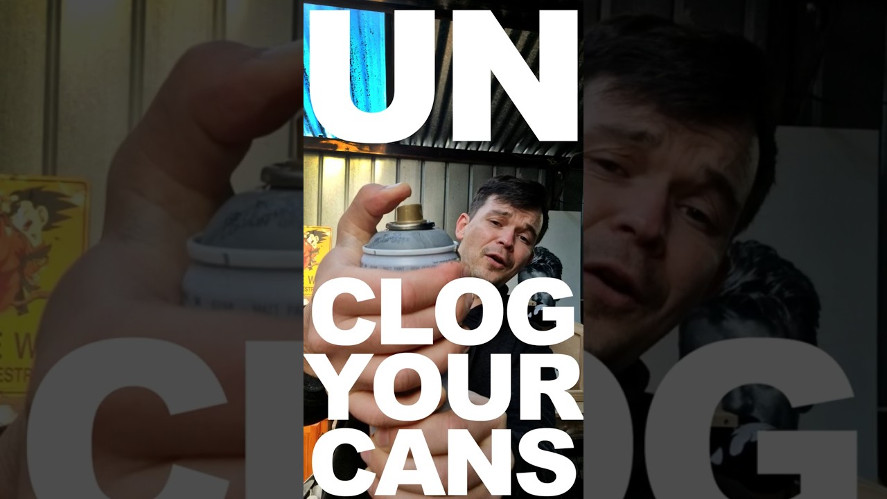 How to fix Spray Can Clogs