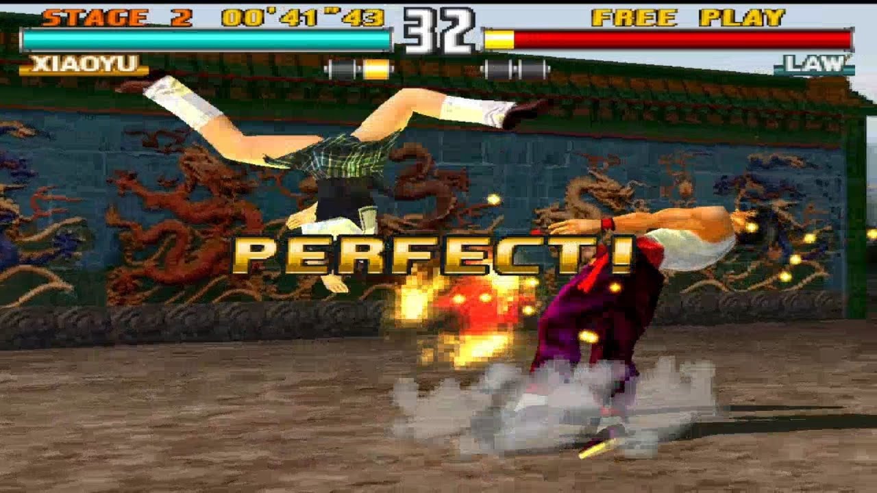 Tekken 3 Xiaoyu with Law Moves Arcade