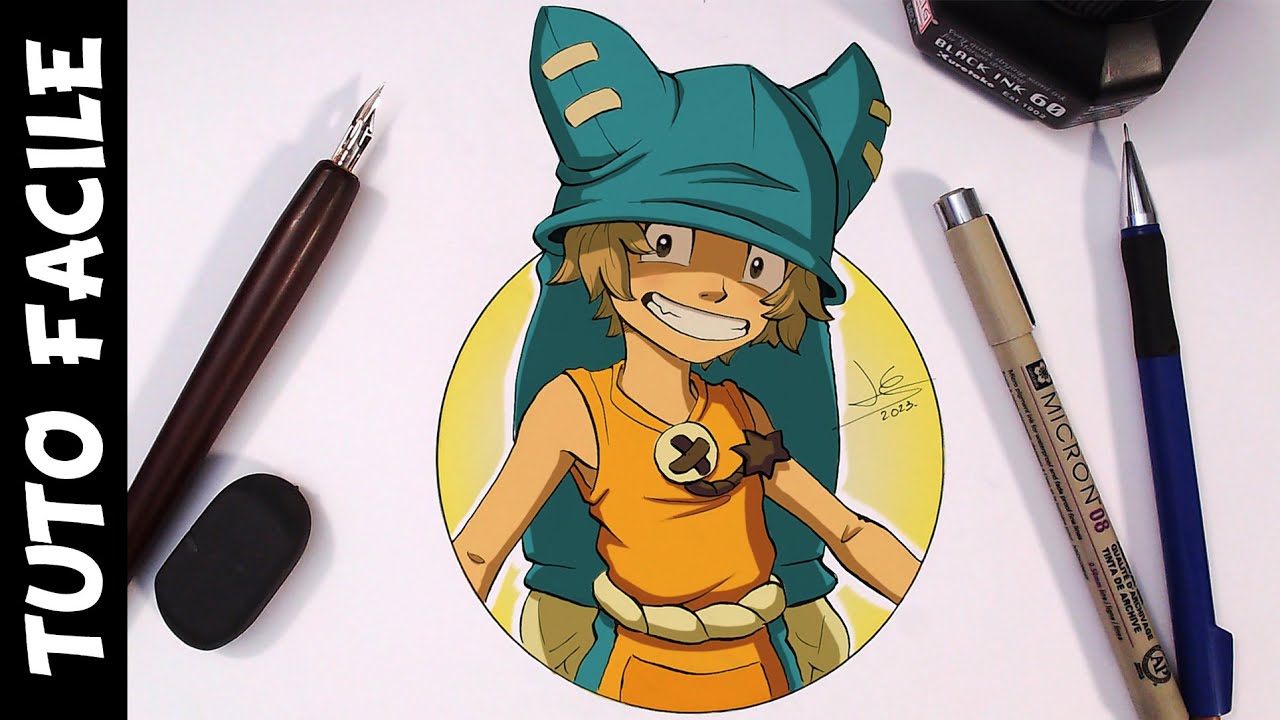 Comment Dessiner Yugo (Wakfu) - Tuto Facile