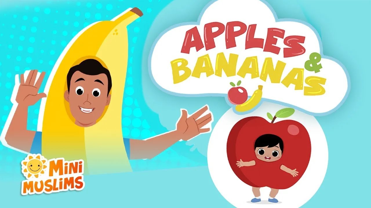 🍎 Apples and Bananas 🍌 MiniMuslims ☀️ Livestream