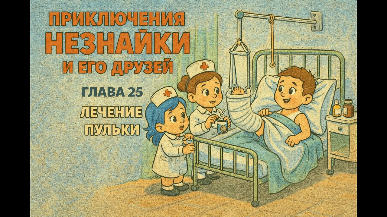 Приключения Незнайки и его друзей. Глава 25 - Лечение Пульки.
