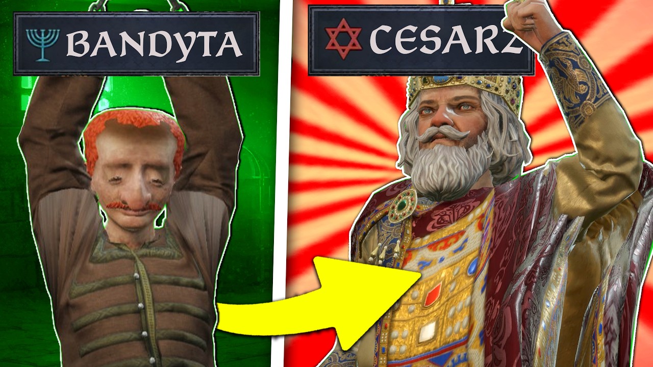 Jak R&Oacute;D BANDYT&Oacute;W stworzył POTĘŻNE IMPERIUM w Crusader Kings 3