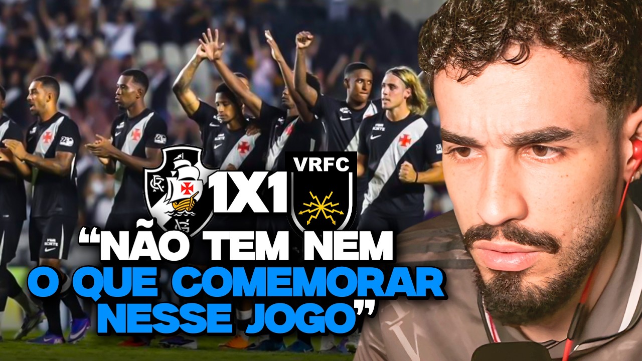 VASCO 1X1 VOLTA REDONDA, E MAIS UMA VERGONHA DO TIME DO DINIZ! ATÉ QUANDO?