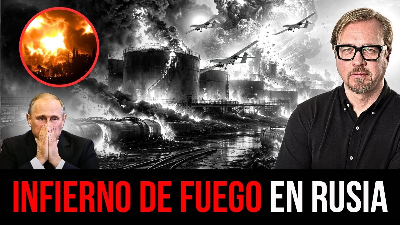 ⚡LA DEFENSA AÉREA FALLÓ! Explotó el principal nodo petrolero ruso. Catástrofe en la retaguardia.