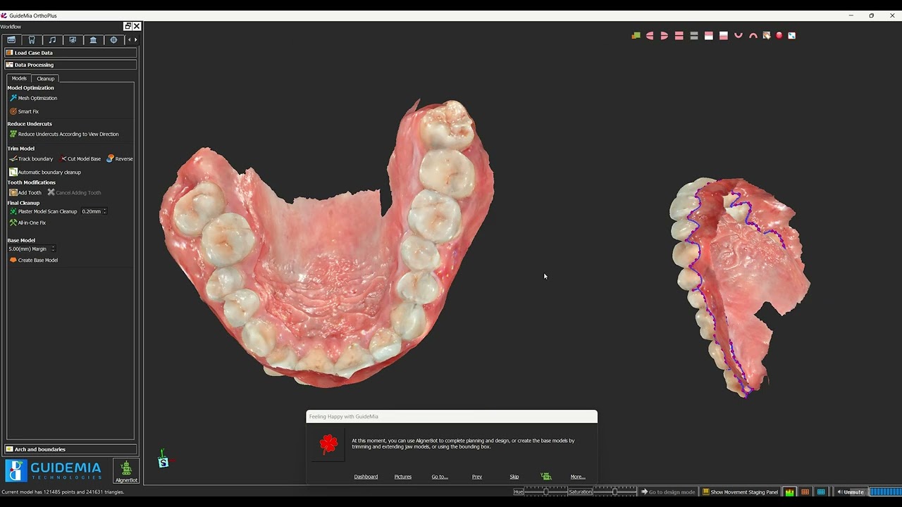 Guidemia Create Arch Models with Manual Trimming