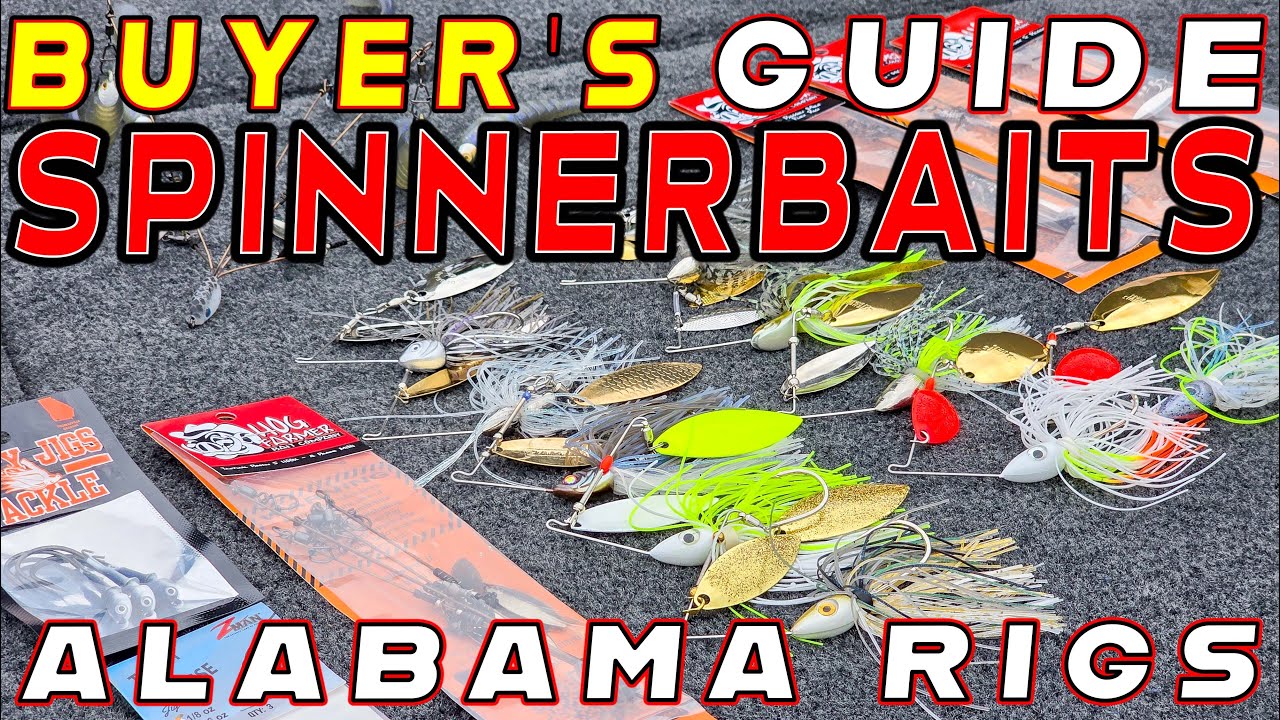 РУКОВОДСТВО ПОКУПАТЕЛЯ 2025 ГОДА! Лучшие спиннербейты, прицепы, оснастки и снаряжение Alabama!