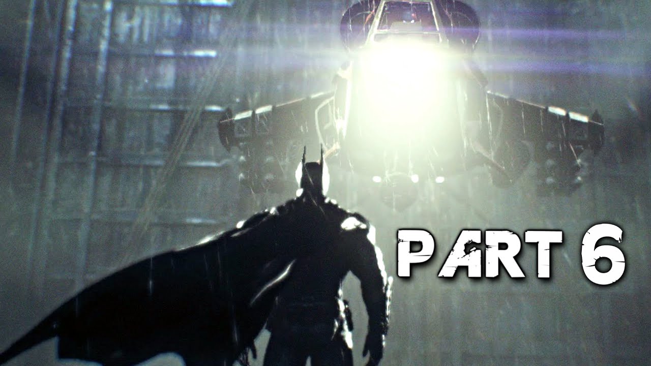 Batman Arkham Knight Walkthrough Gameplay Part 6 - Helicopter Boss (PS4)