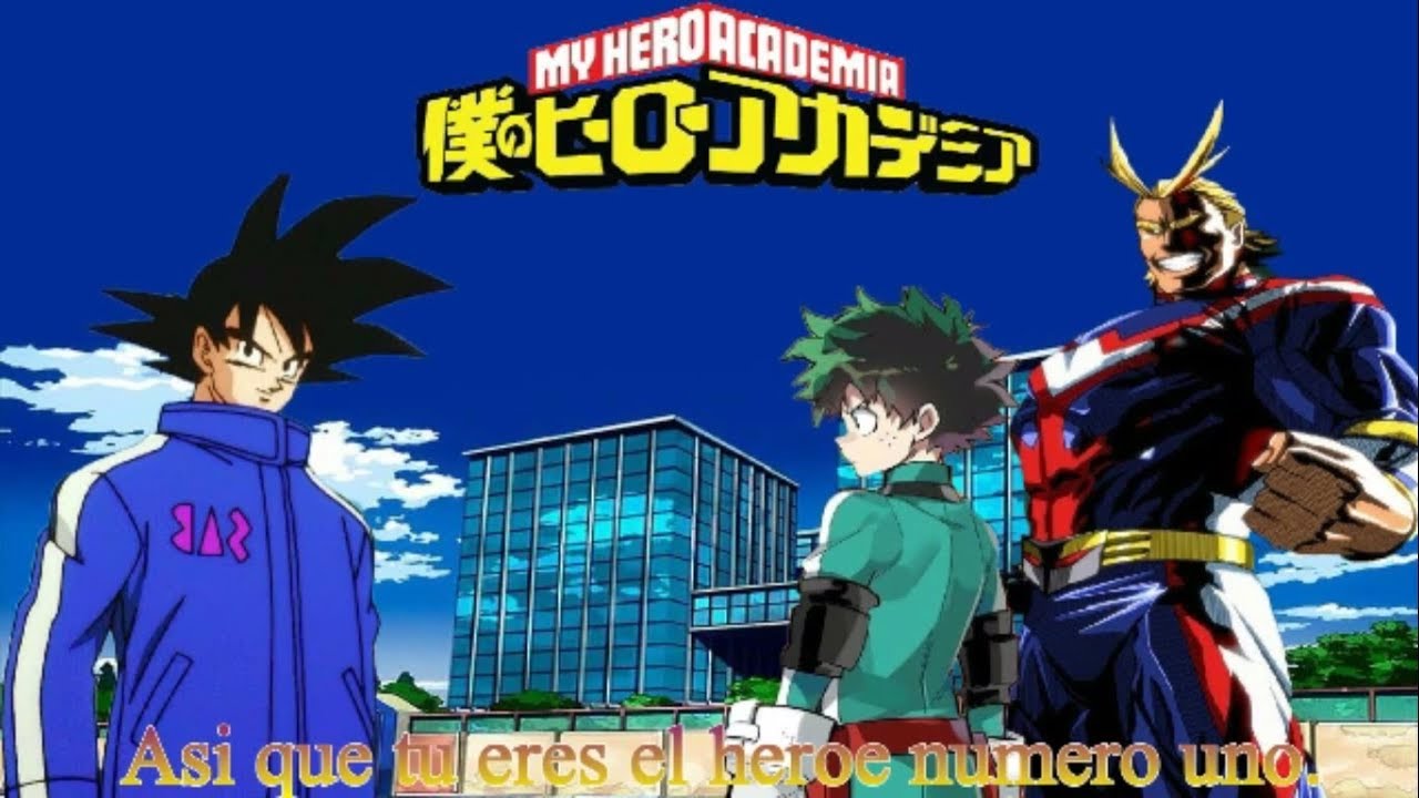 ¿Que hubiera pasado si goku llegaba a boku no hero academia?  Parte 1