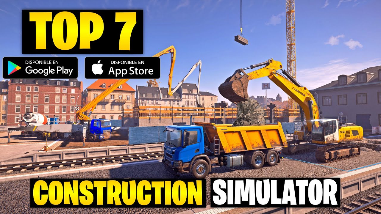 TOP 7 - Los MEJORES JUEGOS de CONSTRUCCION en CELULARES Para Este 2025