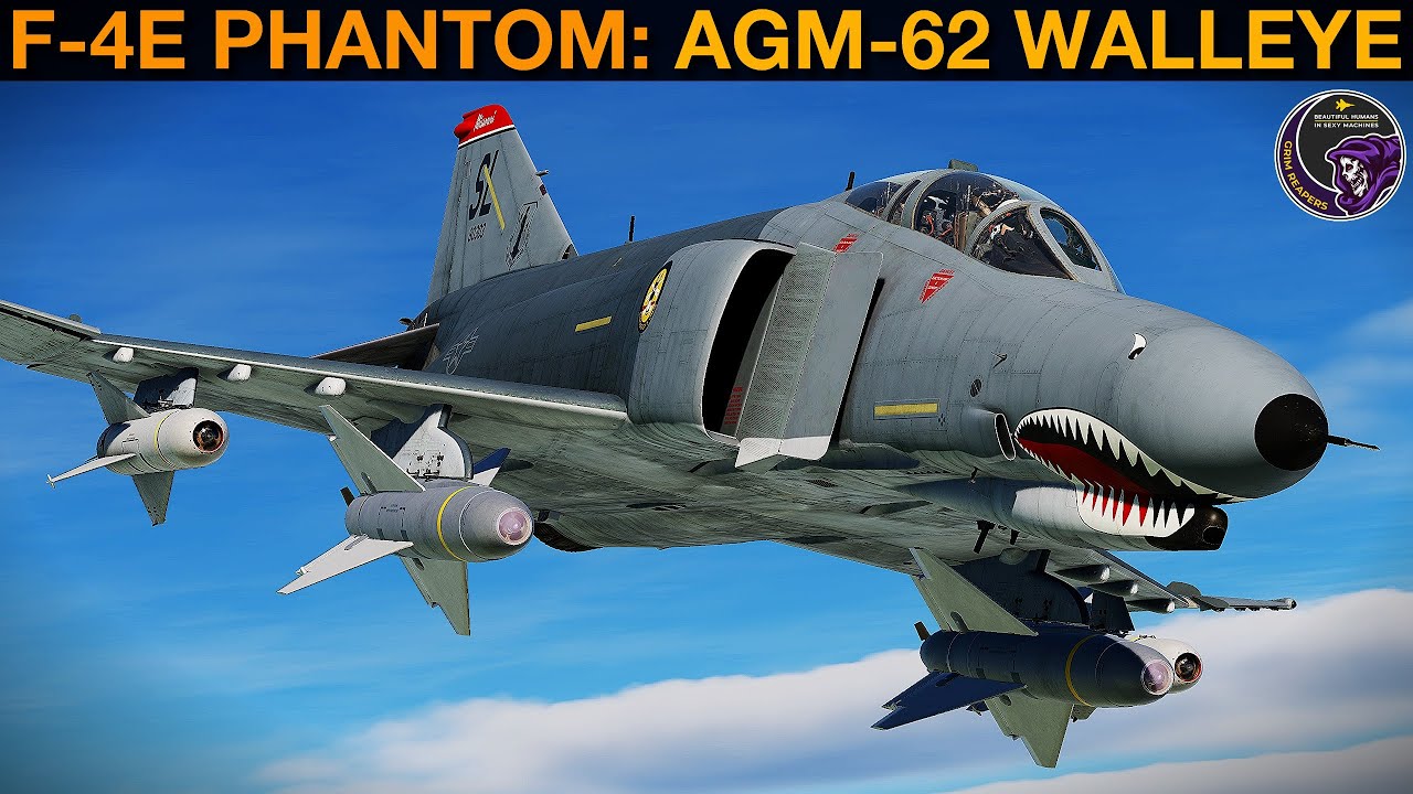 F-4E Phantom: AGM-62 Walleye TV Guided Bomb Guide | DCS
